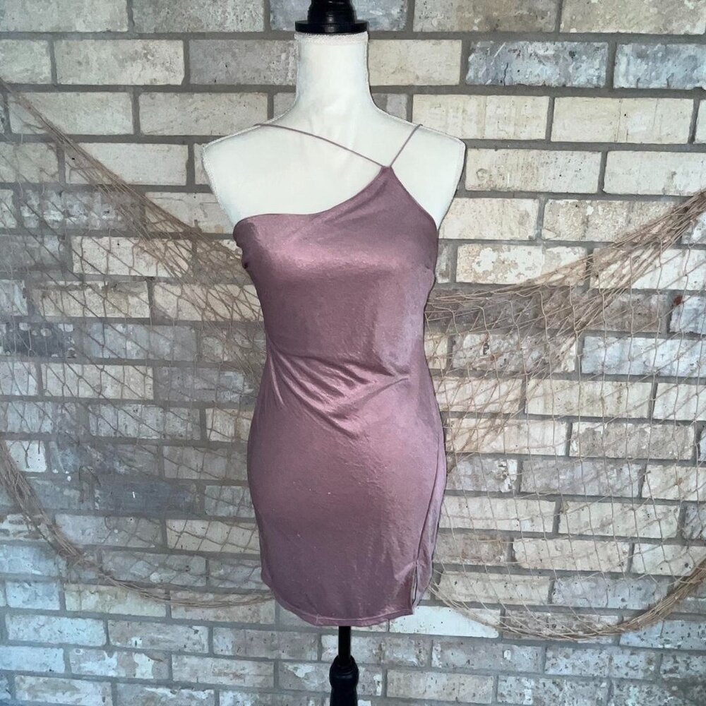 Women's Pink and Brown Dress